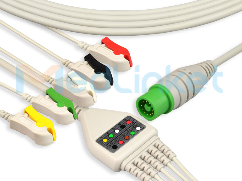 PriceList for Holter Recorder Holter Connector –  Medlinket FUKUDADENSHI Compatible Direct-Connect ECG Cables – Med-link