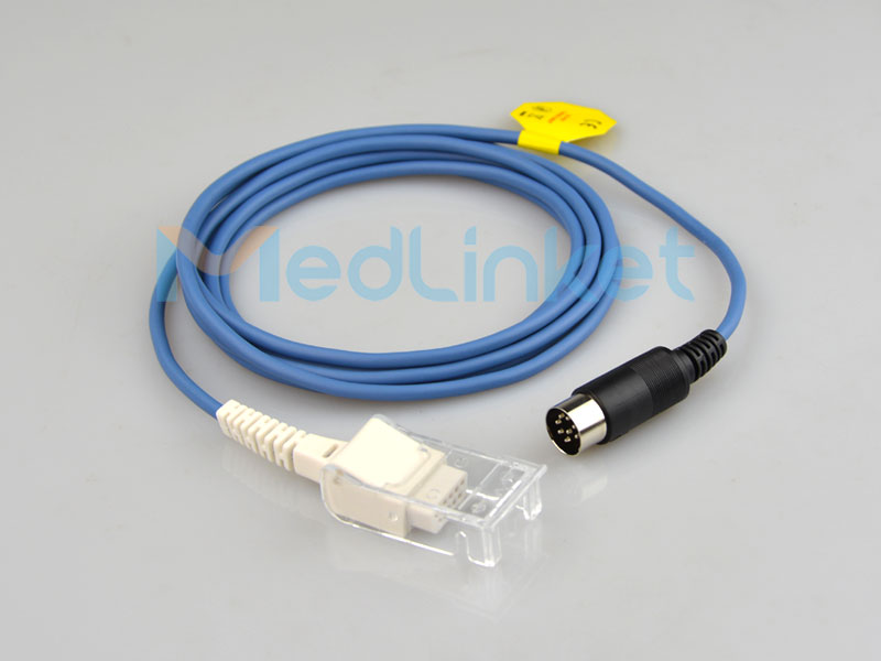Hot Selling for Adult Disposable Nibp Cuff –  Medlinket Schiller Compatible SpO2 Extension Adapter Cable – Med-link